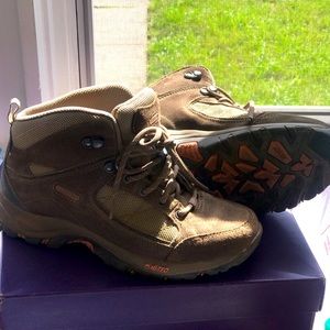 Hi-Tec hiking boots.